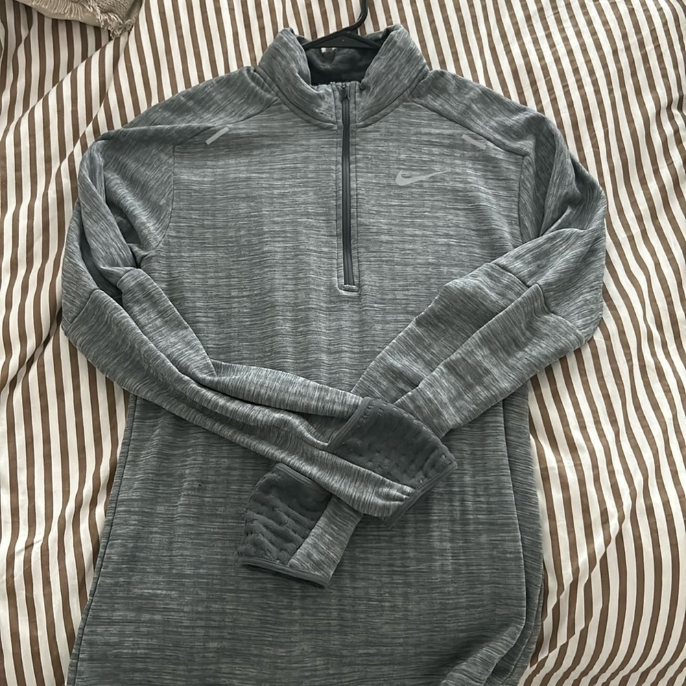 Nike Running 1/4 Zip Grey